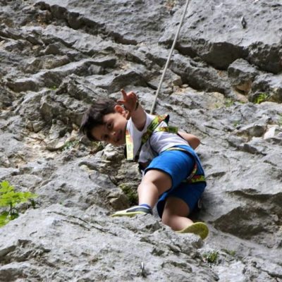 Escursione a San Bartolomeo e prova di arrampicata sportiva